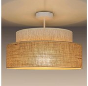Belis Prisadený luster BOHO 1xE27/60W/230V pr. 40 cm krémová/béžová BE0928