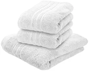 1x osuška COMFORT biela + 2x uterák COMFORT biely