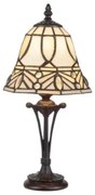 Lampa tiffany stolová ANTIK Ø18*38