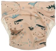 Mamatti Látková plienka EKO sada - nohavičky + 2 x plienka, Dinosaurus,veľ. 5-14kg krémová 5 - 14 kg