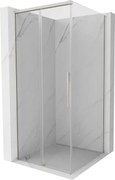 Mexen Rox, posuvný sprchový kút 120 x 120 cm, 8mm číre sklo, oceľový profil, 8C2-120-120-97-00
