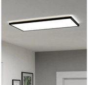 Eglo 901445-LED Kúpeľňové stropné svietidlo ROVITO 17,2W/230V 30x57cm IP44 čierna EG901445