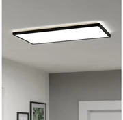 Eglo 901445-LED Kúpeľňové stropné svietidlo ROVITO 17,2W/230V 30x57cm IP44 čierna EG901445