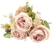 Kytica ruža 43cm ružová A2130258