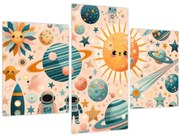 Obraz - Kúsky z vesmíru (90x60 cm)