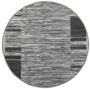 Protišmykový koberec Adagio 19 svetlosivý kruh