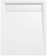 Polysan Polysan, VARESA sprchová vanička z liateho mramoru so záklopom, obdĺžnik 100x80x4cm, 71605