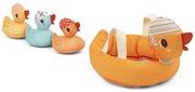 Lilliputiens - plávajúca hračka - mama kačka a kačičky