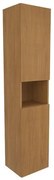 Kúpeľňová skrinka vysoká SAT Evolution 36x165x32 cm dub medový mat SATEVOV36DM