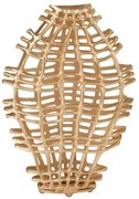 Zlatá váza Koral Gold S - 40 * 13 * 64 cm