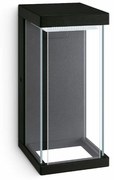 Philips Kyrie vonkajšie nástenné svietidlo LED 12 W 2700 K, čierna