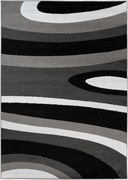 TA Koberec Z895A BLACK MAYA PP EYM Sivý Obdĺžnikový Rozmer: 120x170 cm