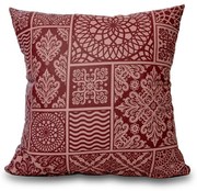 Kvalitex Obliečka na vankúš Tokyo vínová, 50 x 50 cm