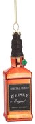 Sklenená ručne vyrobená vianočná ozdoba 12 cm Whisky Bottle – Sass & Belle