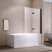 ALVOR Čierna 6mm, 120x140 Vaňová zástena