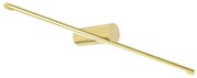Toolight Toolight, LED nástenné svietidlo 60cm 9W 4000K APP1345-W, zlatá lesklá, OSW-02435