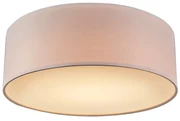 Stropné svietidlo ružové 30 cm vrátane LED - Drum LED