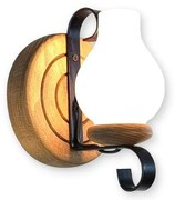 Brilagi - Nástenné svietidlo ROATA APLICA 1xE14/40W/230V buk