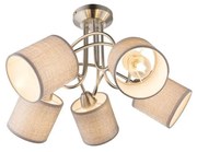 Globo 15185-5D - Prisadený luster PACO 5xE14/25W/230V