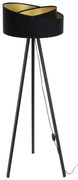 Stojacia lampa GALAXY 1xE27/60W/230V čierna/wenge