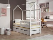 DETSKÁ DOMČEKOVÁ POSTEĽ ALBA 180 x 80 cm BIELA