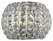 Azzardo AZ2520 - Krištáľové nástenné svietidlo SOPHIA 2xG9/40W/230V