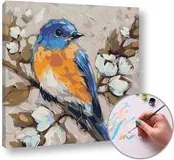 Maľovanie podľa čísel SÝKORKA – nízka náročnosť