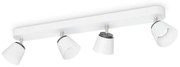 Philips 53344/31/16 - LED bodové svietidlo DENDER 4xLED/4W/230V