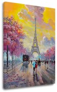 Obraz na plátne PRECHÁDZKA V PARÍŽI | rôzne rozmery