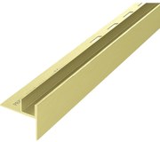 Mexen Line-B lišta na sklo 120 cm pravá, zlatá matná, 185504120R