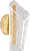 Toolight Toolight, LED nástenné svietidlo, 5W, 4000K, 500lm, G030-W, zlatá, OSW-00692