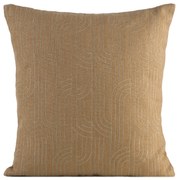 DEKORAČNÁ OBLIEČKA NA VANKÚŠ MILA2 45X45 CM MEDOVÁ