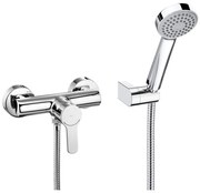 Roca A5A2009C02 - Sprchová súprava s batériou L20 v lesklom chróme