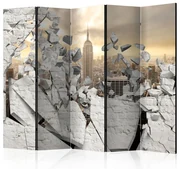 Artgeist Paraván - City behind the Wall II [Room Dividers]
