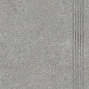 Dlažba Industrial Soft Grey 33x33 schodovka R11