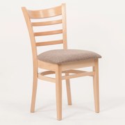 Stima Stolička AMERICA Vyberte odtieň ->: Buk, Vyberte látku ->: BOSS camel 4