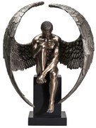 Nude Sad Angel dekorácia bronzová 63cm