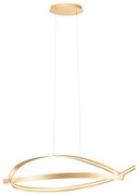 Redo 01-3616 - LED stmievateľný luster na lane IMPULS LED/38W/230V zlatý