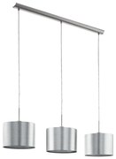Eglo 39353 - Závesné svietidlo SAGANTO 3xE27/60W/230V