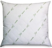 Biely vankúš Good Morning Bamboo, 75x75 cm