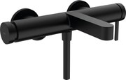 Hansgrohe Finoris, nástenná vaňová batéria, čierna matná, HAN-76420670