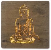 Svietiaci obraz Buddha na batériu