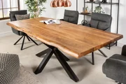 Luxusný jedálenský stôl z masívu Mammut Akácia 220cm 60mm