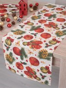 Vianočný behúň Zimná slávnosť - 40 × 140 cm