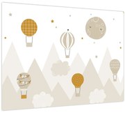 Obraz - Lietajúce balóny (70x50 cm)