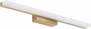 Toolight Toolight, LED nástenné svietidlo 60 cm, 9W, 500lm, 4000K, APP1852-1W, zlatá matná, OSW-66006