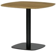 Jedálenský stôl Autronic 80x71 cm hnedý MDF mat DT-X7117 OAK