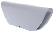 Exteriérové nástenné LED svietidlo Brick, 1x LED 6w, biela