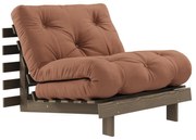 Kreslo v oranžovomedenej farbe Roots – Karup Design