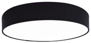 Čierne LED stropné svietidlo ø 60 cm – SULION